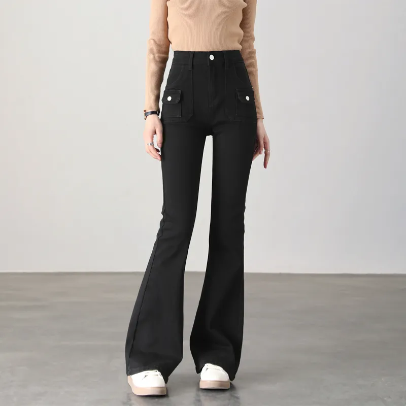 HIPPIEMISS Jeans Women's Black-2