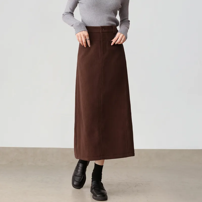 HIPPIEMISS Denim Long Skirts Women's-11