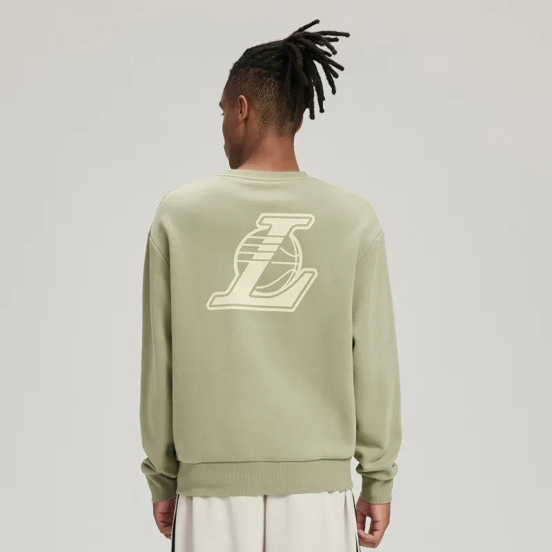 NBA Sweatshirt Unisex Gray Green-3