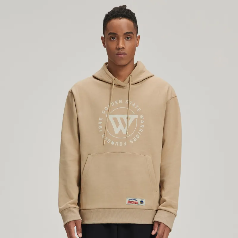 NBA Golden State Warriors Sweatshirts Unisex Khaki-3