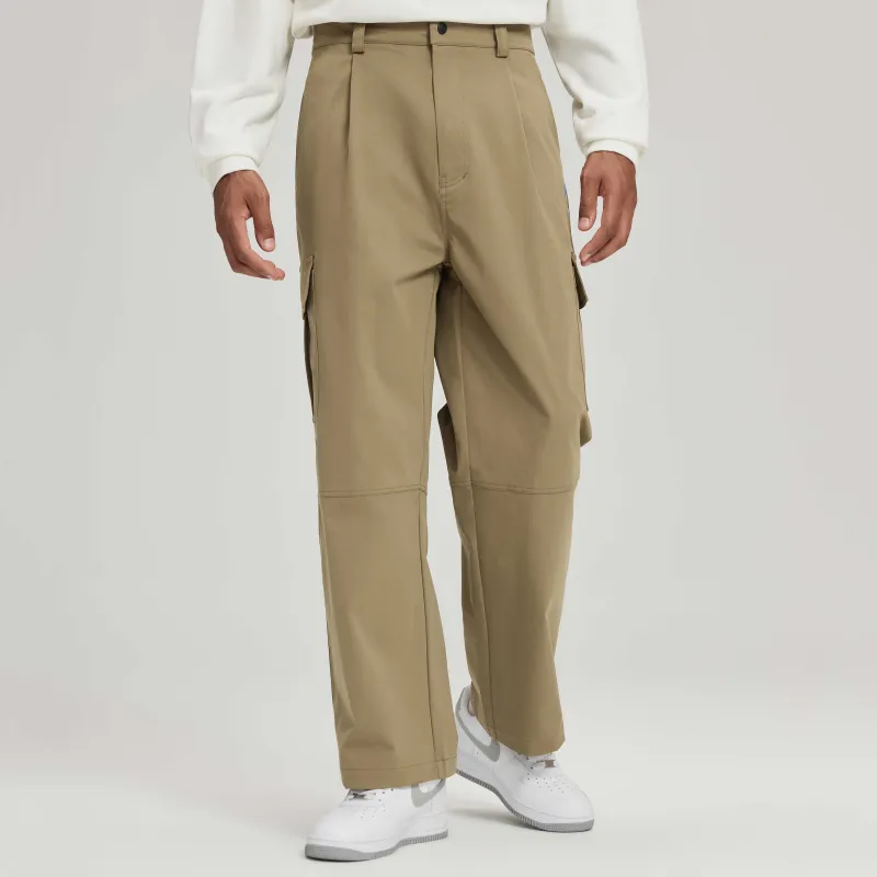 NBA Golden State Warriors Casual Pants Unisex Khaki-5