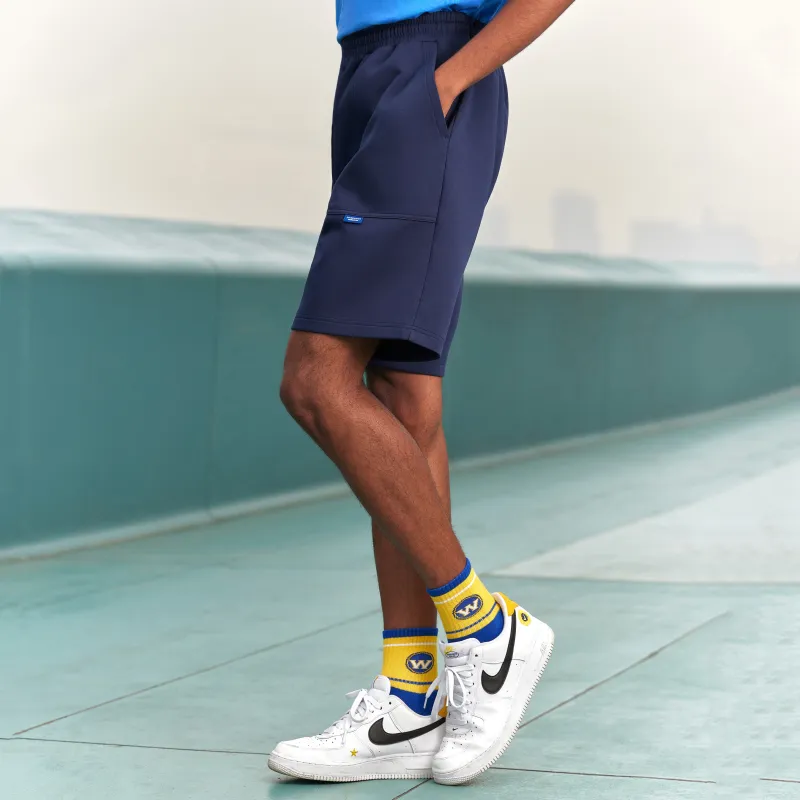 NBA SS24 Basketball Shorts Unisex Navy Blue-5