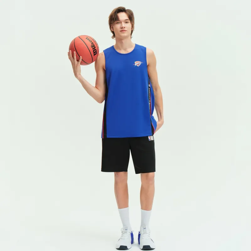 NBA Oklahoma City Thunder Tank Tops Unisex Blue-7