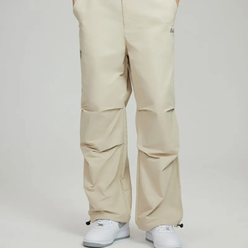 NBA Los Angeles Lakers Team Culture Collection Casual Pants Unisex Light Gray White-2