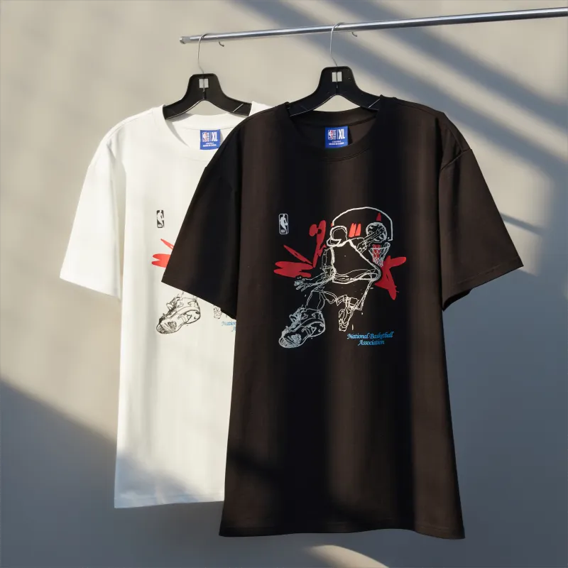 NBA Alliance Edition T Shirts Unisex Black-8