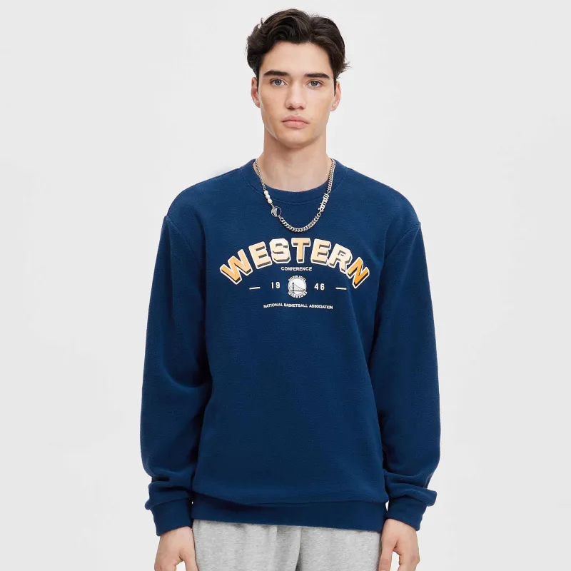 NBA Sweatshirt Unisex Navy Blue-2