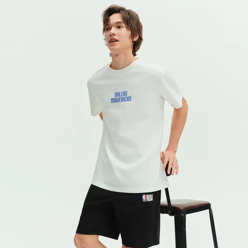 NBA Dallas Mavericks Team Culture Collection T Shirt Unisex White-4