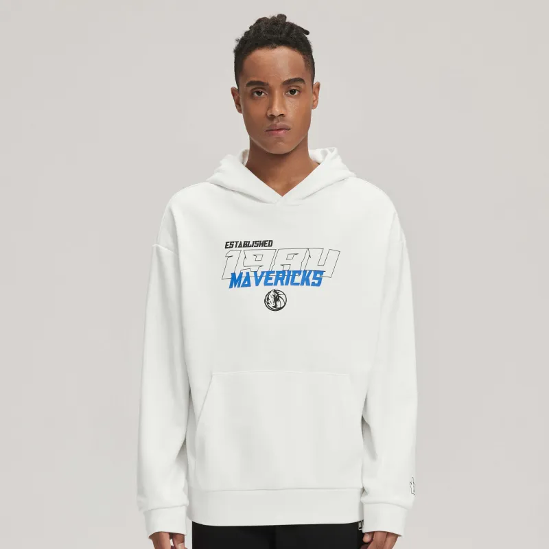 NBA Dallas Mavericks Sweatshirts Unisex White-5