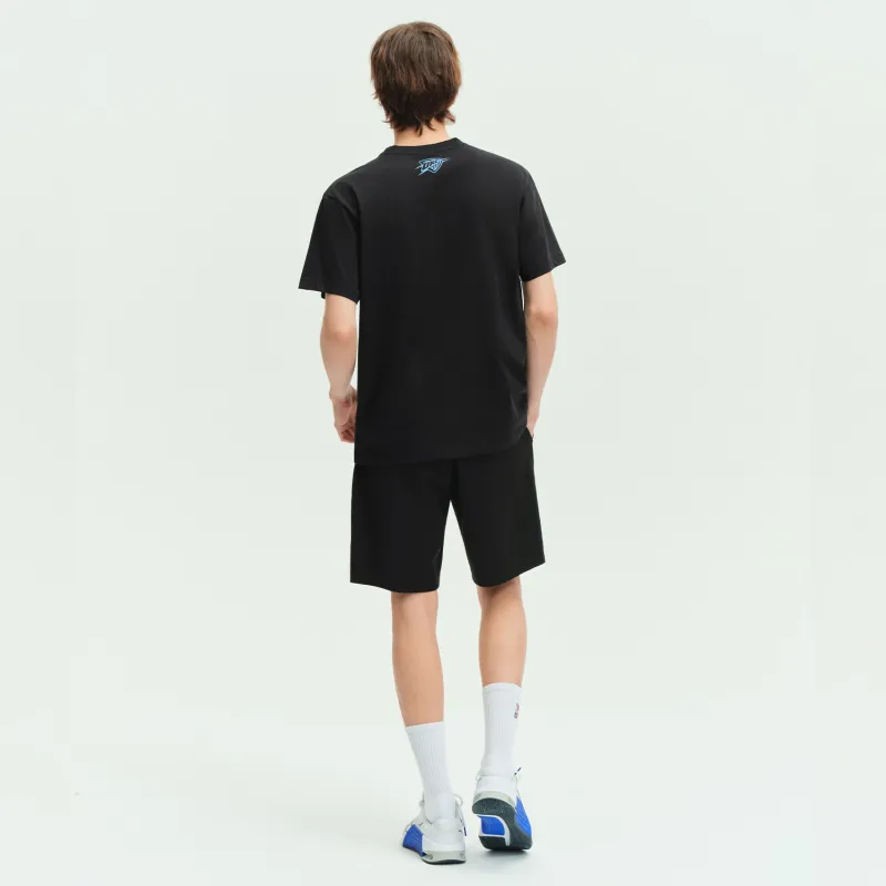 NBA Oklahoma City Thunder SU25 T Shirt Unisex Black-2