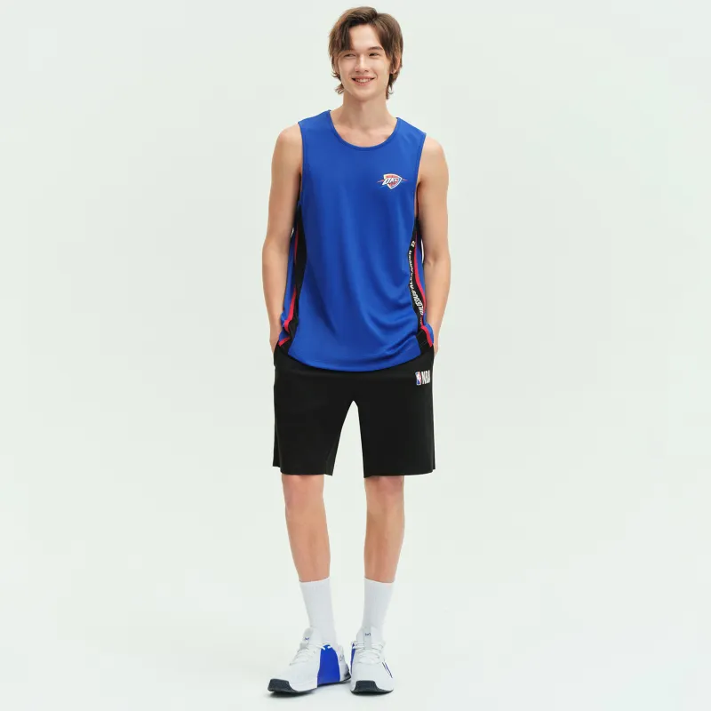 NBA Oklahoma City Thunder Tank Tops Unisex Blue-5