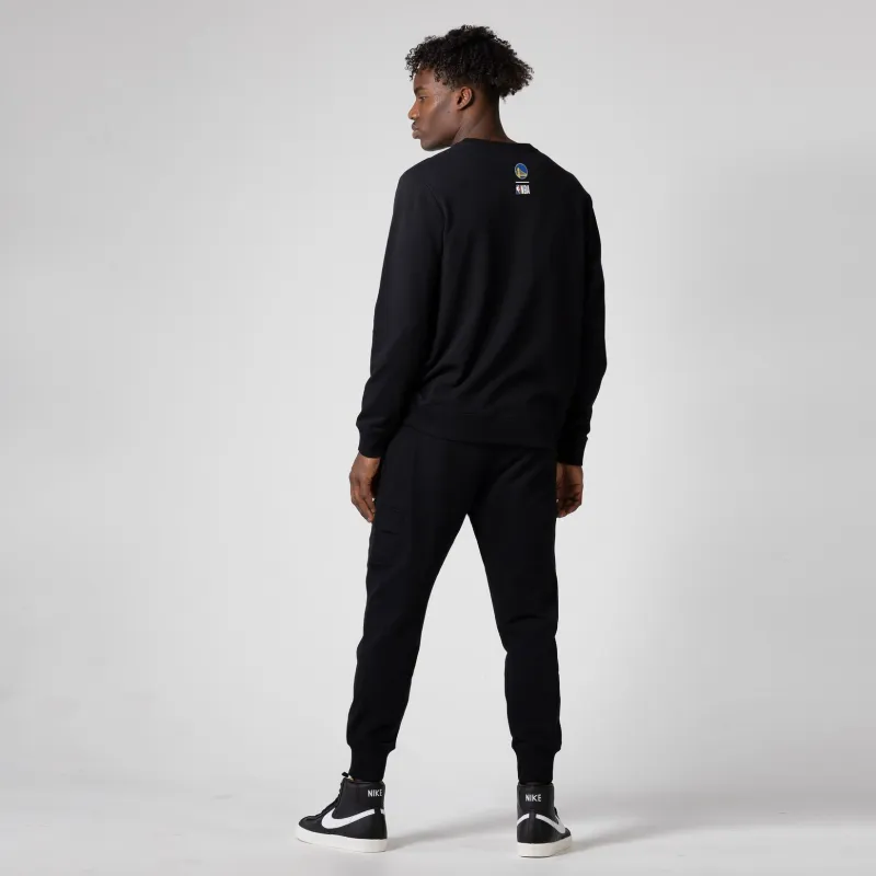 NBA Golden State Warriors Sweatshirts Men Black-5