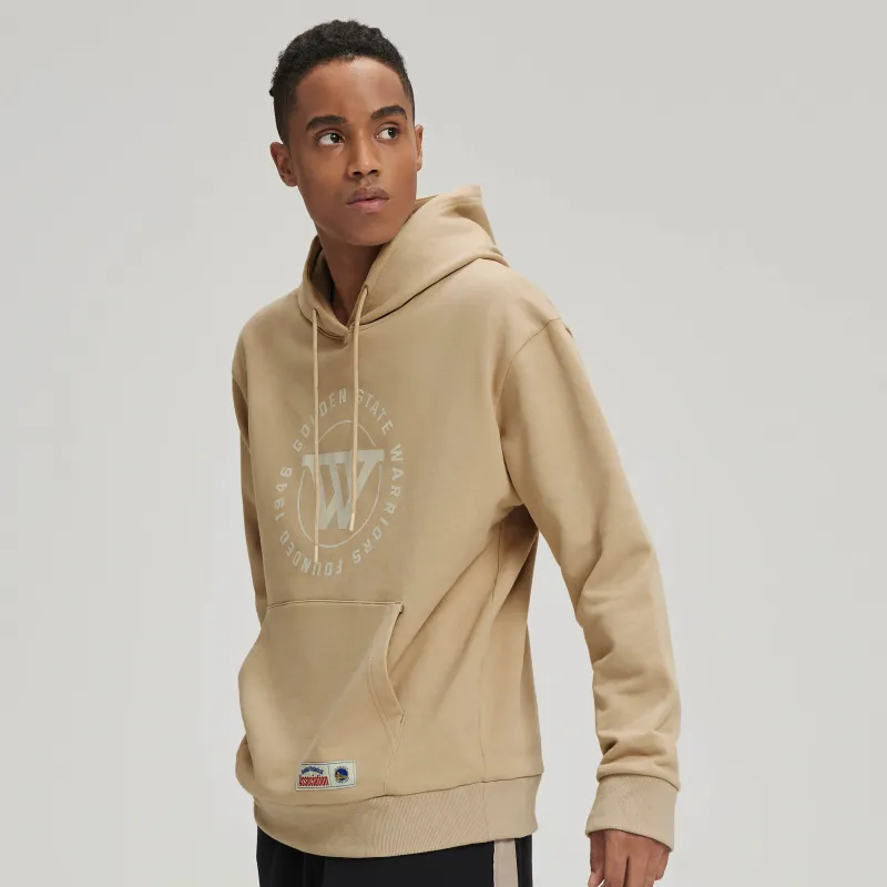 NBA Golden State Warriors Sweatshirts Unisex Khaki-5