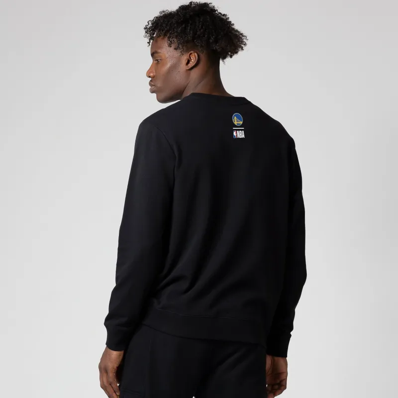 NBA Golden State Warriors Sweatshirts Men Black-3