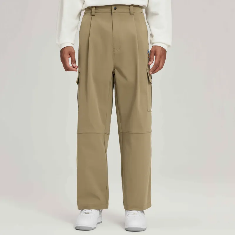 NBA Golden State Warriors Casual Pants Unisex Khaki-3