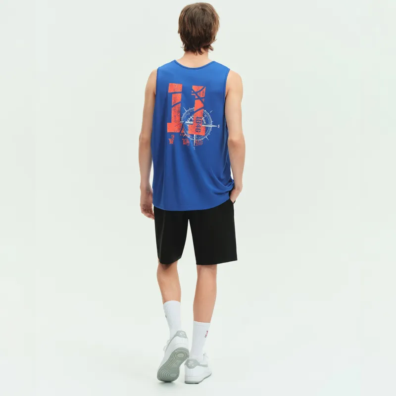 NBA New York Knicks Team Culture Collection Tank Top Unisex Blue-5