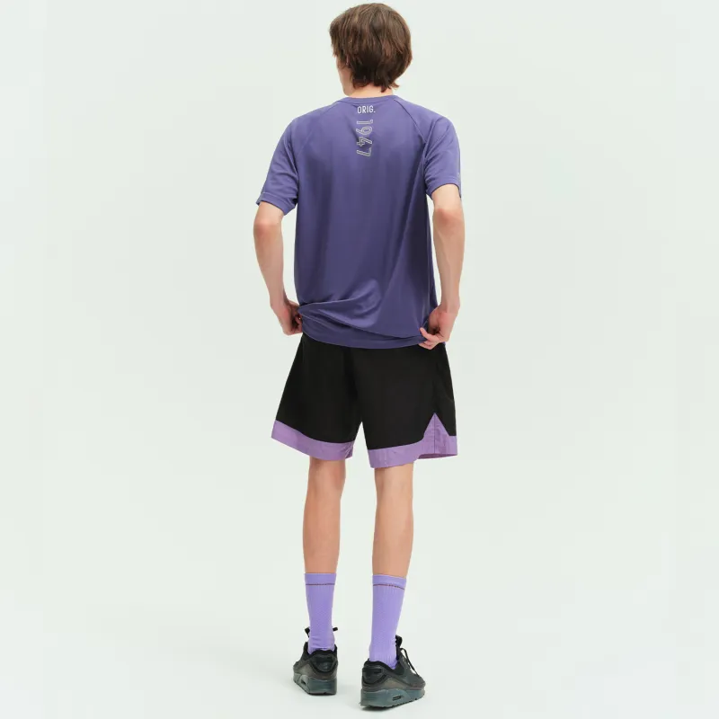 NBA Los Angeles Lakers Team Culture Collection T Shirt Unisex Purple-1