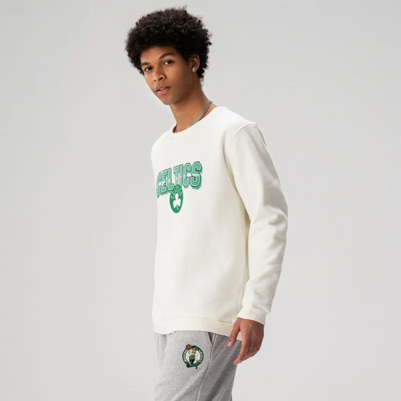 NBA Boston Celtics Team Sweatshirts Unisex White-5