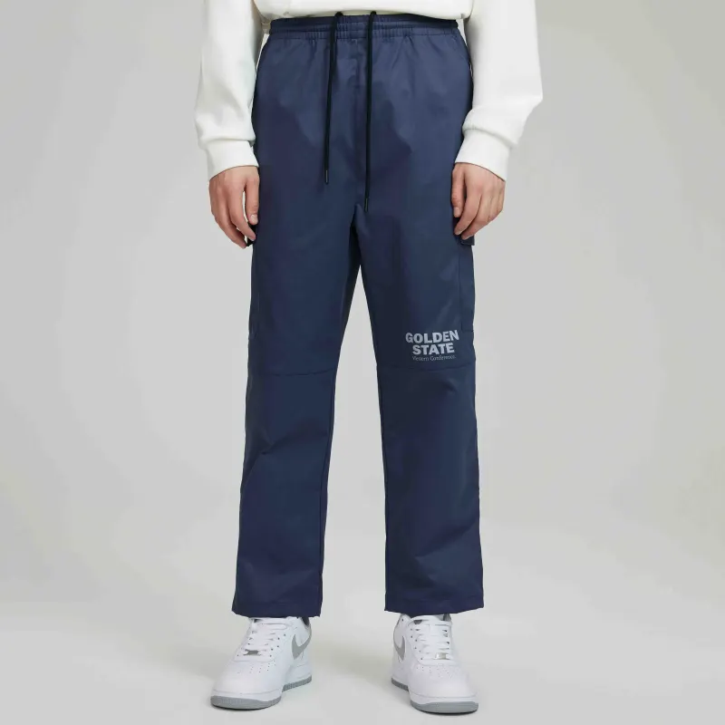 NBA Casual Pants Unisex Navy Blue-2