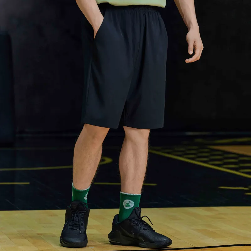 NBA Icon Series Casual Shorts Men Black-4