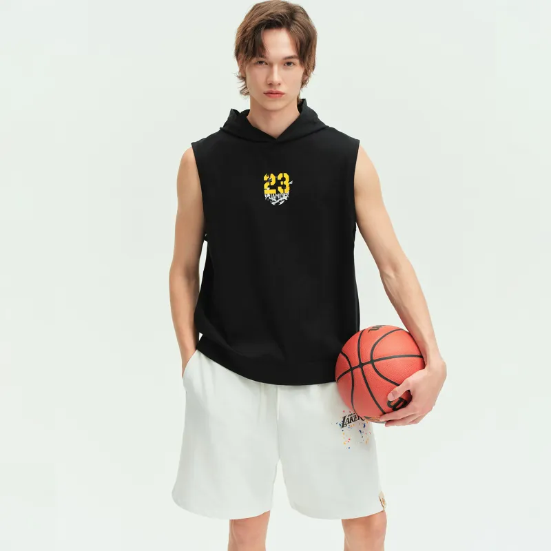 NBA Los Angeles Lakers Tank Top Unisex Black-4