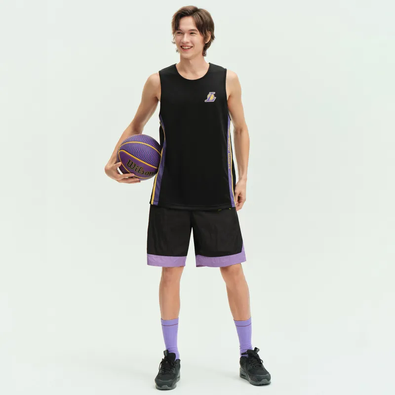 NBA Los Angeles Lakers Tank Tops Unisex Black-3