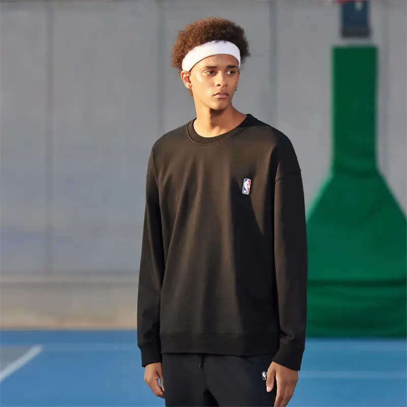 NBA Team Sweatshirts Men Black-4