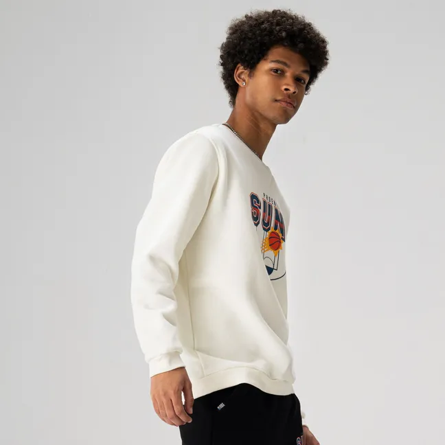 NBA Phoenix Suns Sweatshirts Unisex White-4