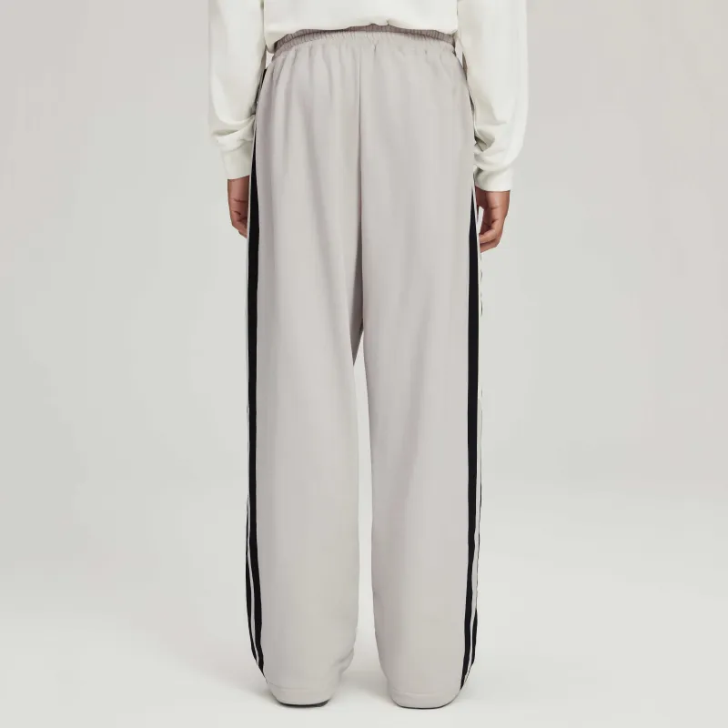 NBA Knitted Sports Pants Unisex Light Gray White-7