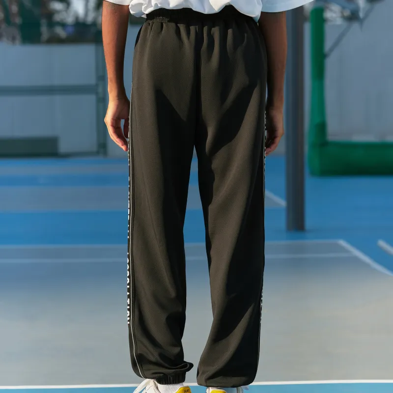 NBA Knitted Sports Pants Unisex Black-7
