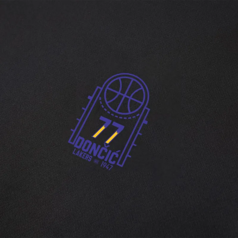 NBA Los Angeles Lakers T Shirt Unisex Black-2