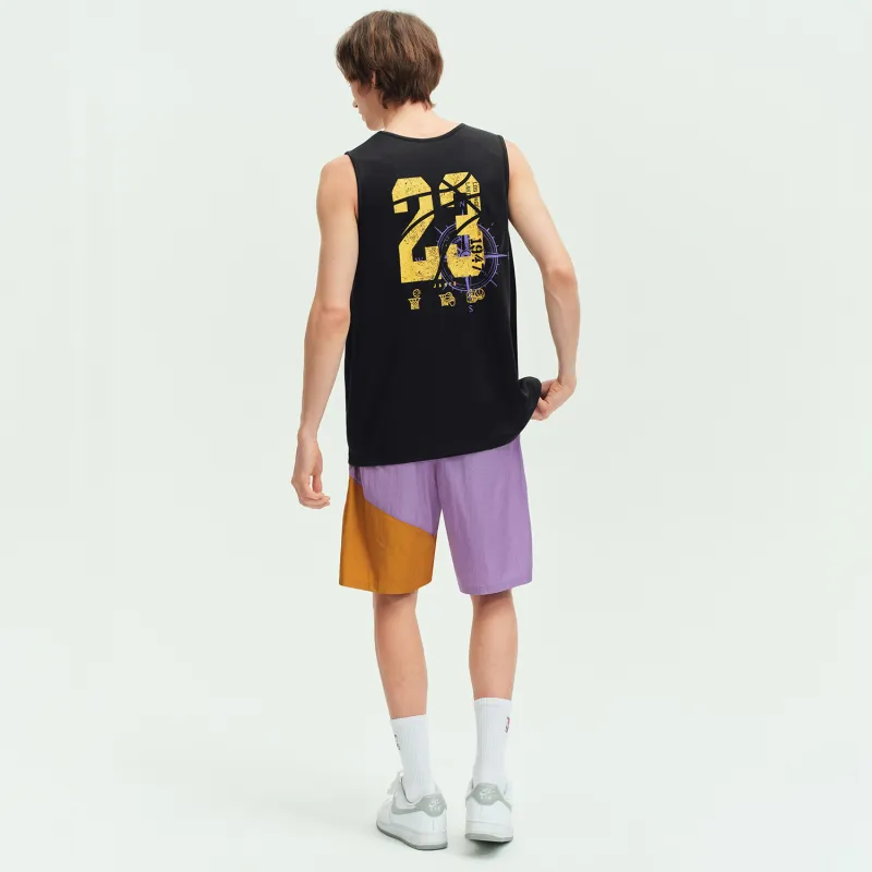 NBA Los Angeles Lakers Team Culture Collection Tank Top Unisex Black-6