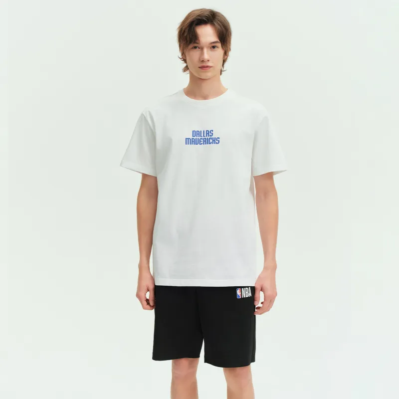 NBA Dallas Mavericks Team Culture Collection T Shirt Unisex White-6