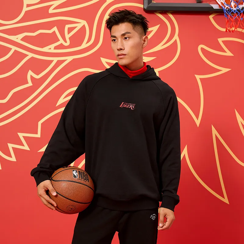 NBA Los Angeles Lakers Sweatshirts Unisex Black-4
