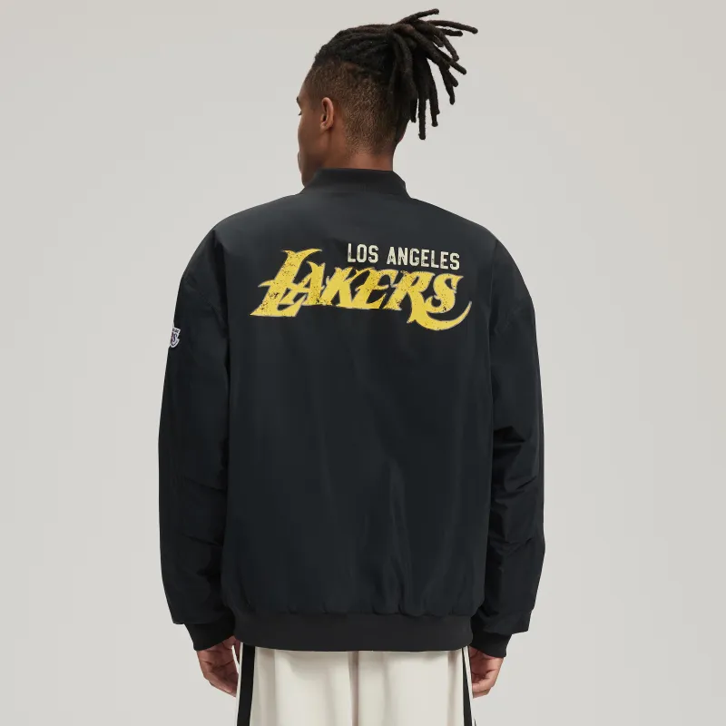 NBA Los Angeles Lakers Jackets Unisex Black-7