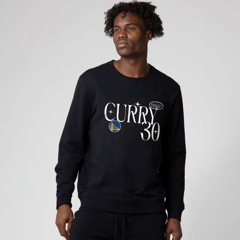 NBA Golden State Warriors Sweatshirts Men Black-2
