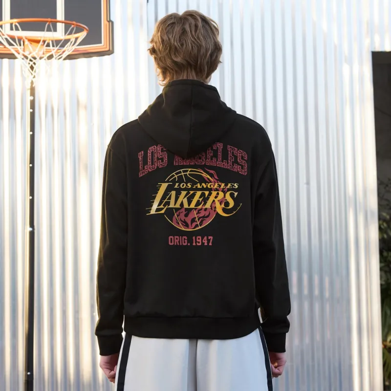 NBA Los Angeles Lakers Sweatshirt Unisex Black-2