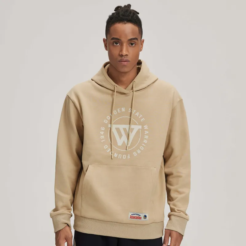 NBA Golden State Warriors Sweatshirts Unisex Khaki-4