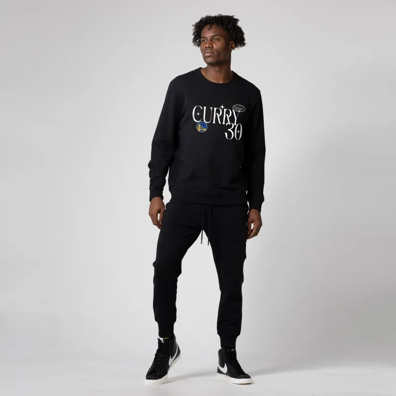 NBA Golden State Warriors Sweatshirts Men Black-4