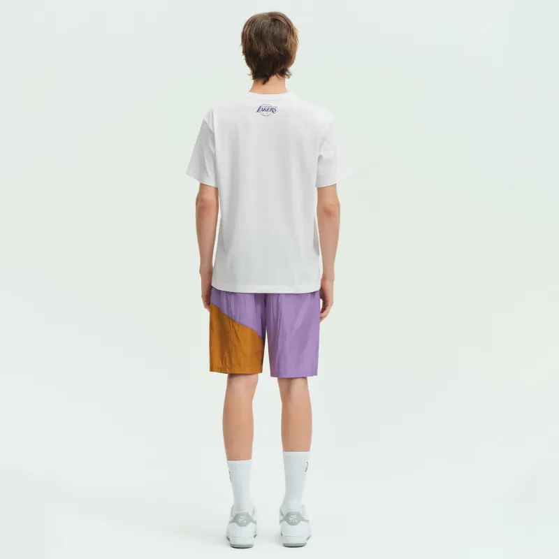NBA Los Angeles Lakers SU25 T Shirt Unisex White-2