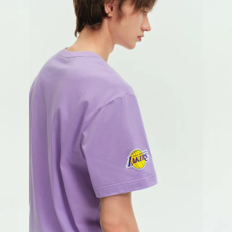 NBA Los Angeles Lakers SU25 T Shirt Unisex Purple-3