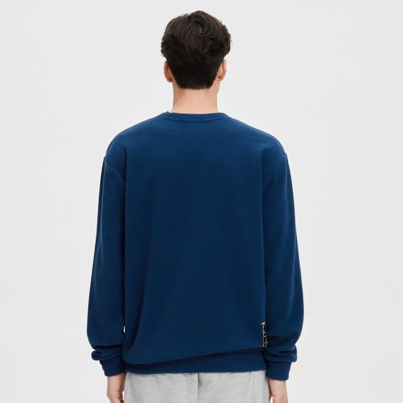 NBA Sweatshirt Unisex Navy Blue-5