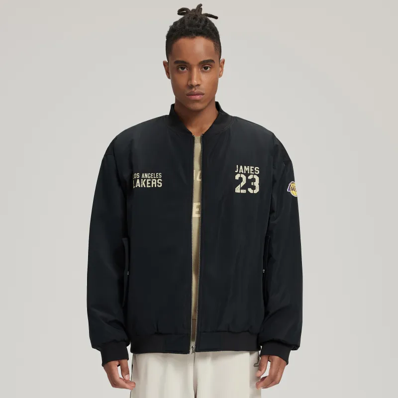 NBA Los Angeles Lakers Jackets Unisex Black-6