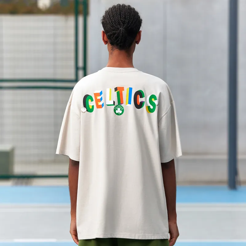 NBA Team T Shirts Unisex Light Gray-2