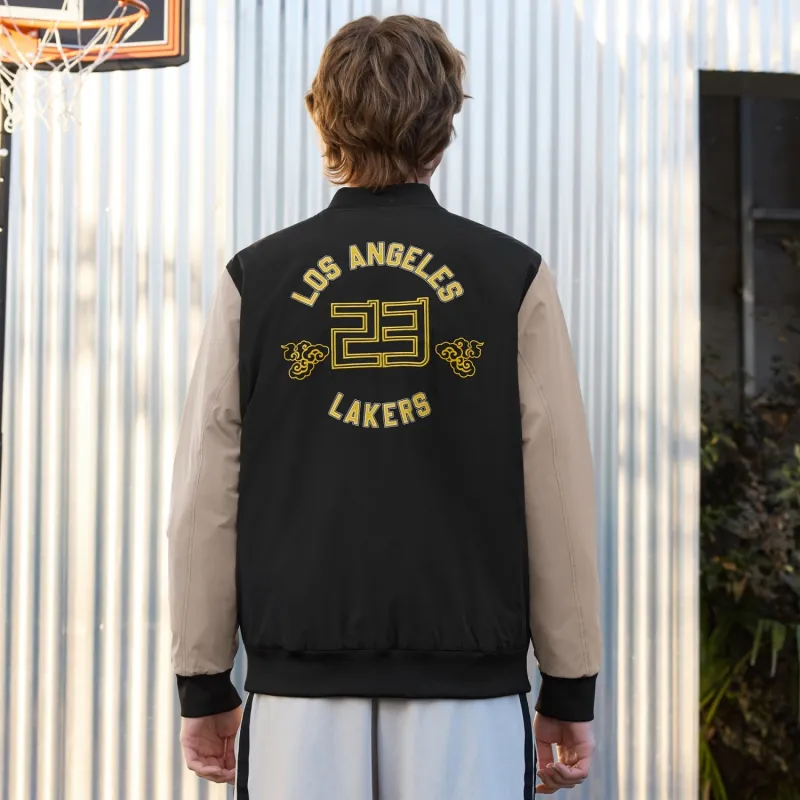 NBA Los Angeles Lakers James Jacket Unisex Black-2
