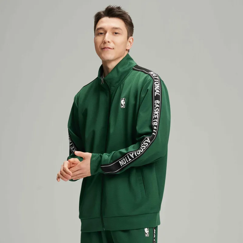 NBA Team Culture Series Jackets Unisex Green-5