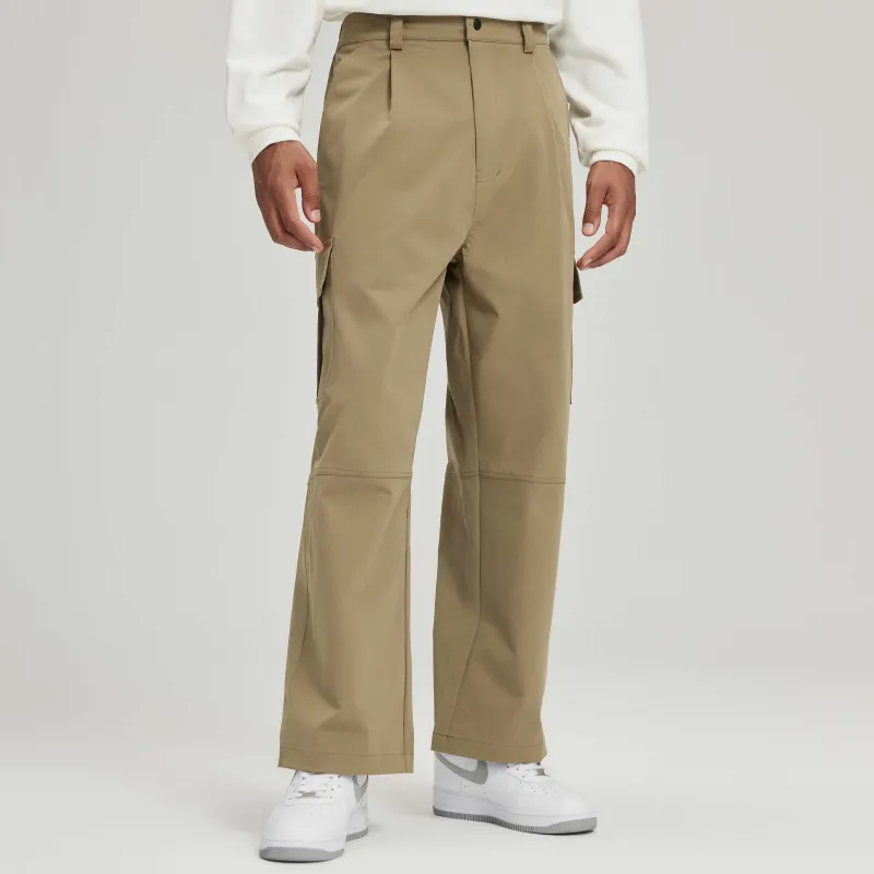 NBA Golden State Warriors Casual Pants Unisex Khaki-4
