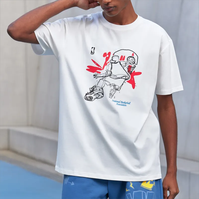 NBA Alliance Edition T Shirts Unisex White-5