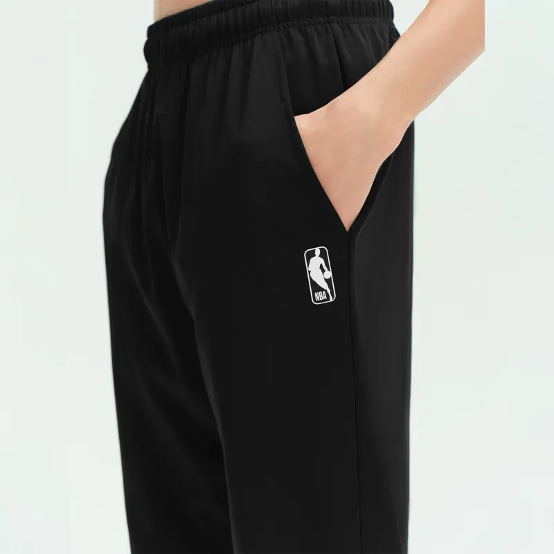 NBA League Edition Team Culture Collection Casual Pants Unisex Black-4