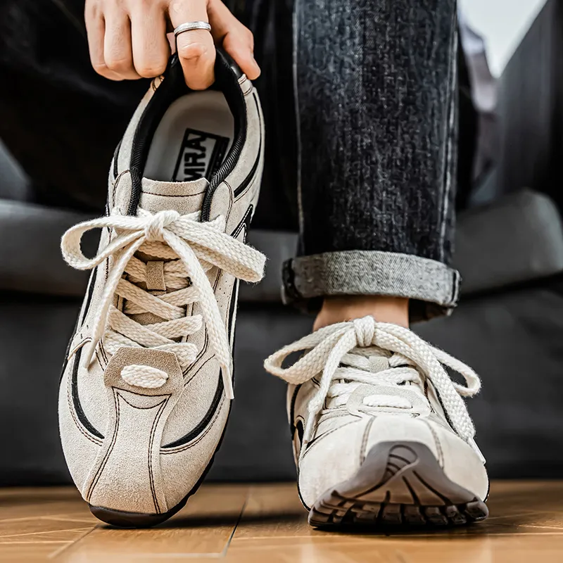 BOREE Breathable And Lightweight Low Top Casual Shoes Men's-11