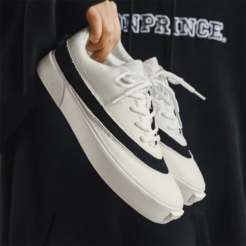 BOREE Anti Slip Wear Resistant Low Top Skateboard Shoes Men's-8